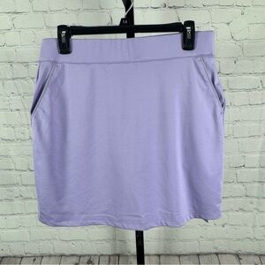 Dunning Light Purple Golf Workout Sporty Coolmax Skort Size Medium
